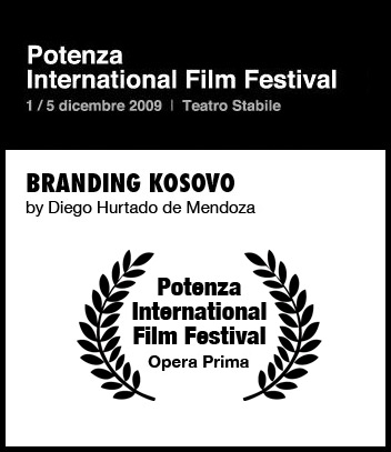 Branding Kosovo wins award at Potenza International Film Festival